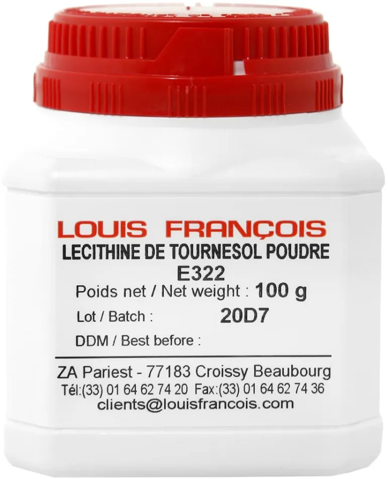 Lécithine de tournesol en poudre 100 g Louis François