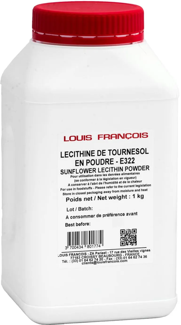 Lécithine de tournesol en poudre 1 kg Louis François