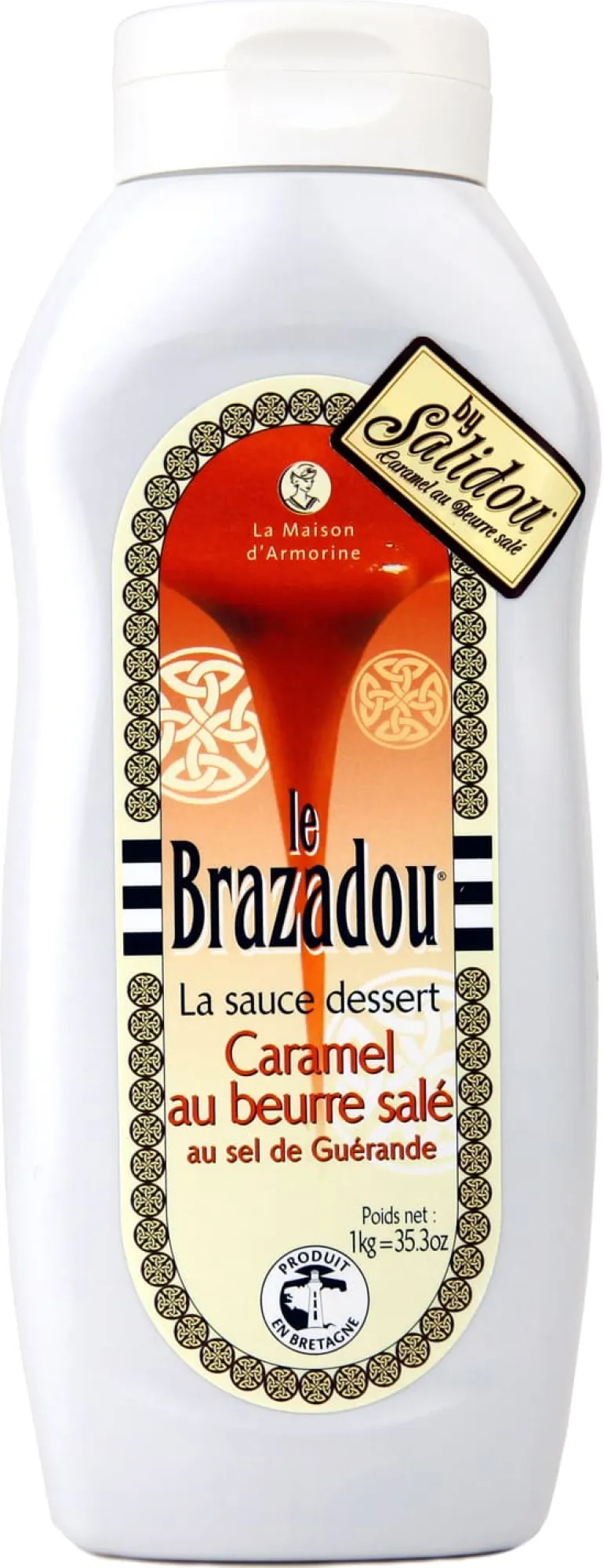 Le Brazadou sauce dessert beurre salé 1 kg La Maison d'Armorine