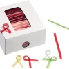 Liens cello twist armé 1 fil Rouge