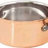 Marmite basse en cuivre Ø 24 cm Matfer