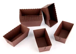 Mini moule à cake évasé 10 pièces Nordia