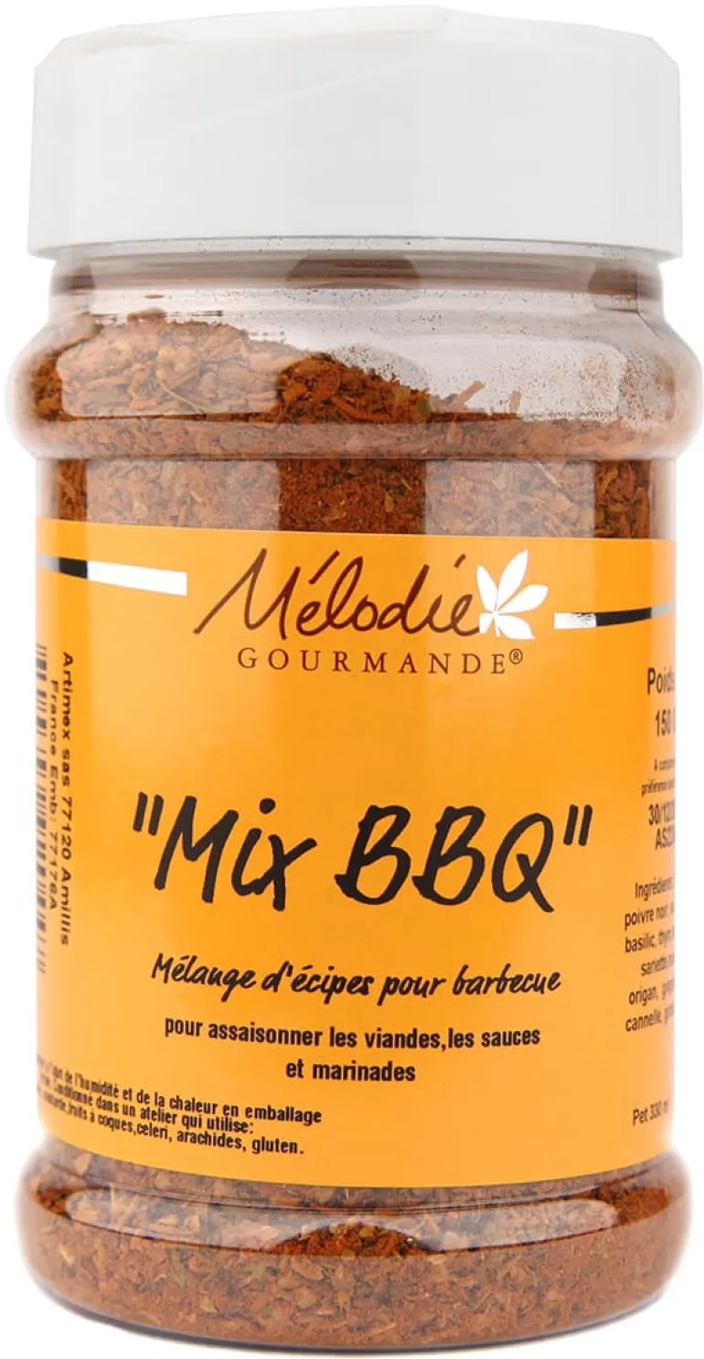 Mélange épices pour barbecue 150 g Mélodie Gourmande