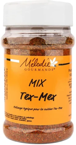 Mélange épices Tex-Mex 130 g Mélodie Gourmande
