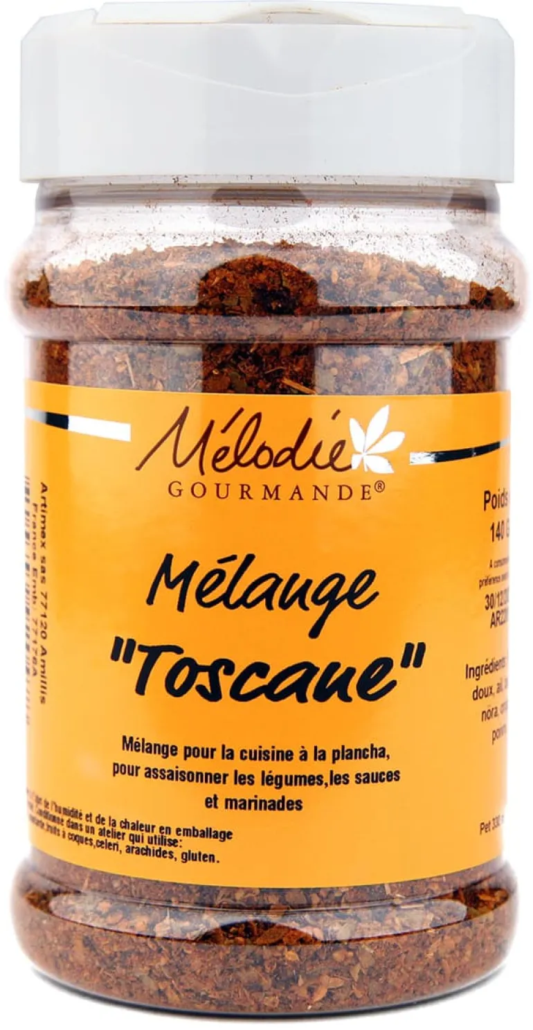 Mélange épices Toscane 140 g Mélodie Gourmande