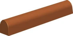 Moule à bûche demi-ronde (x 6) long 25 cm larg 8 cm
