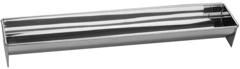 Moule à bûche en fer blanc 35 cm x Ø 8 cm Mallard Ferrière