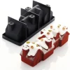 Moule à bûche silicone Chalet 25 x 8 cm Pavoni