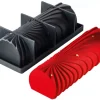 Moule à bûche silicone Comet 25 x 8 cm Pavoni