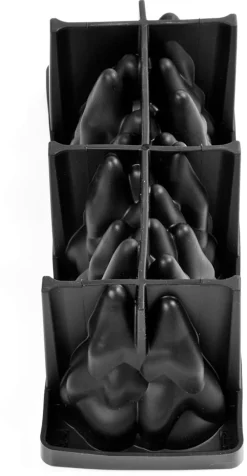 Moule à bûche silicone Fôret de Sapins 25 x 9 cm Pavoni