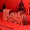 Moule à bûche silicone Locomotive de Noël 25 x 8 cm Pavoni