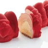 Moule à bûche silicone Père Noël 25 x 10 cm Pavoni