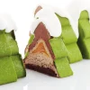 Moule à bûche silicone Sapin 25 x 8 cm Pavoni