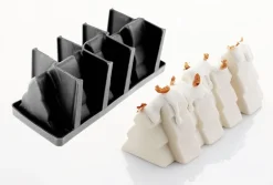 Moule à bûche silicone Sapin 25 x 8 cm Pavoni