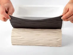 Moule à bûche silicone Tapis matelassé 25 x 9 cm Silikomart