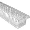 Moule à bûche strié fond plat (x 12) long 50,9 cm 4,9 x 4 cm Mallard Ferrière