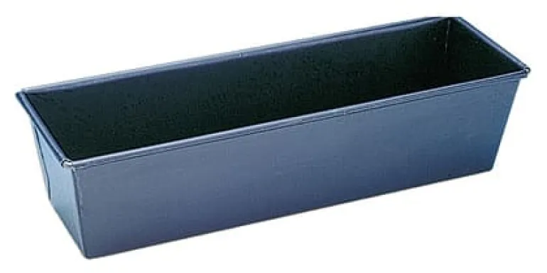 Moule à biscotte évasé en tôle bleuie 40 x 9,5 x ht 8 cm Mallard Ferrière
