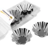 Moule à brioche en fer blanc 12 unités Ø 8 cm Mallard Ferrière