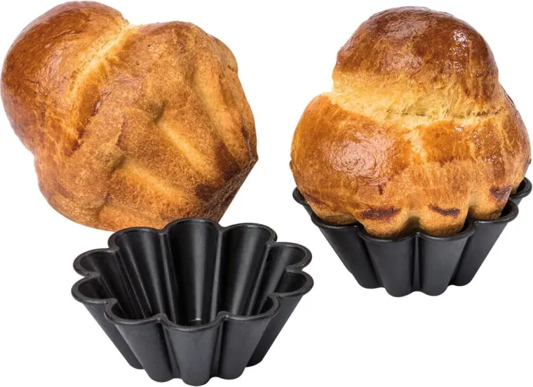 Moule à brioche Exoglass® Ø 8 cm Matfer