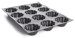 Moule briochettes cannelées 60 x 40 cm Ø 8,1 cm (24 empreintes) Flexipan