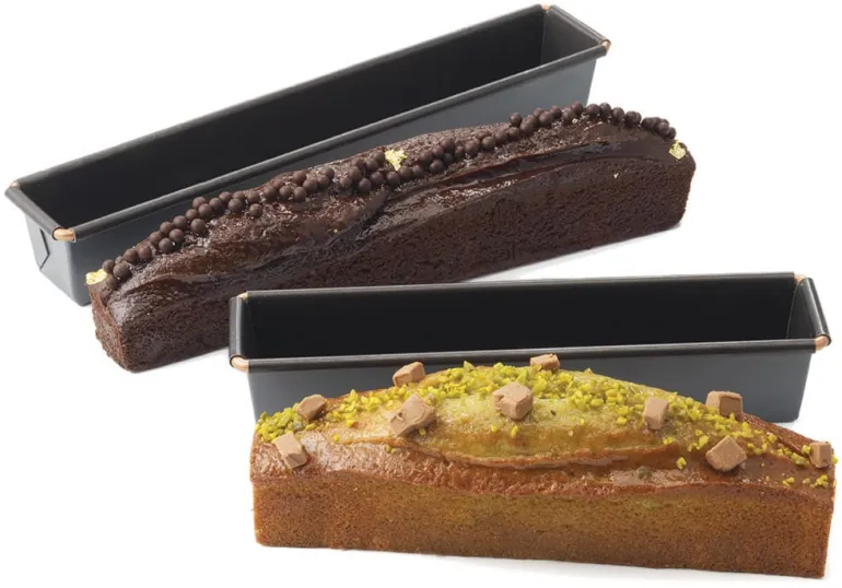 Moule à cake de voyage Exopan® 18 x 4,5 x ht 4,5 cm Matfer