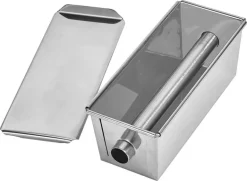 Moule à cake inox avec insert tube 35 x 8 x 8 cm Mallard Ferrière