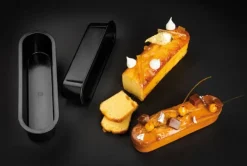 Moule à cake oblong Exoglass® 18 x 4,5 cm Matfer