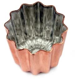Moule à cannelé en cuivre professionnel Ø 5,5 cm