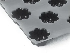 Moule charlottes 60 x 40 cm Ø 8 cm (18 empreintes) Flexipan