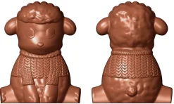 Moule chocolat agneau en tricot