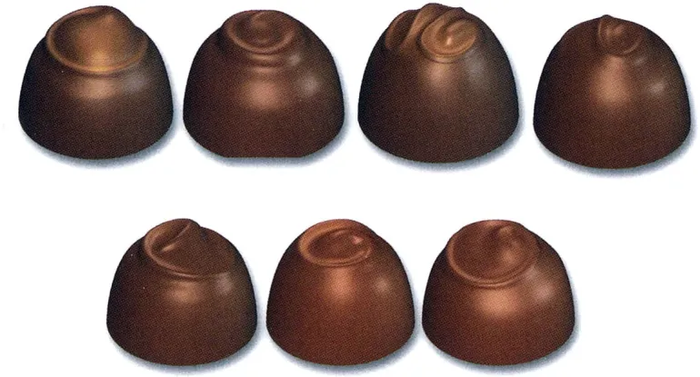 Moule chocolat assortiment de bonbons