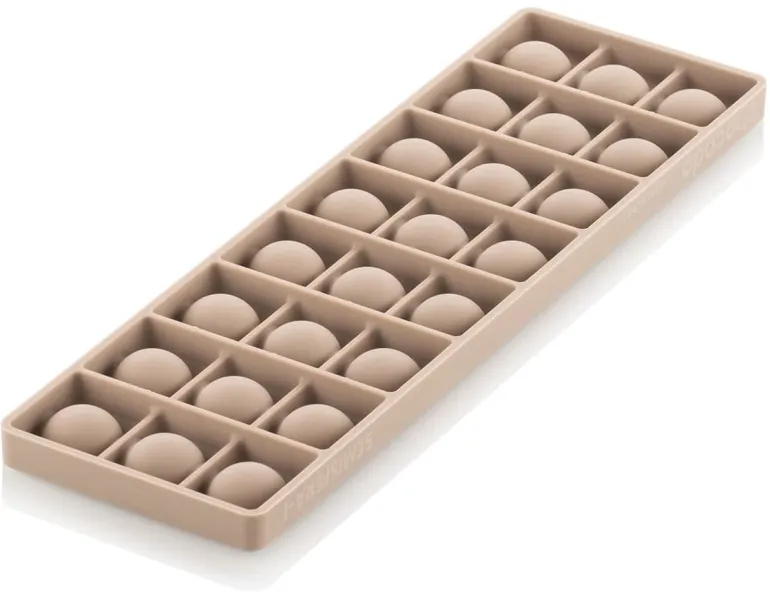 Moule chocolat avec insert 24 demi-sphères Ø 3,1 cm 27,5 x 17,5 cm Silikomart