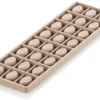 Moule chocolat avec insert 24 ovales 3,3 x 2,3 cm Silikomart