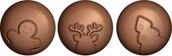 Moule chocolat Bonbon 3 figurines