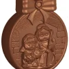 Moule chocolat boule avec nativité