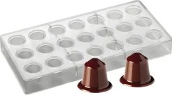 Moule chocolat capsule de café Pavoni