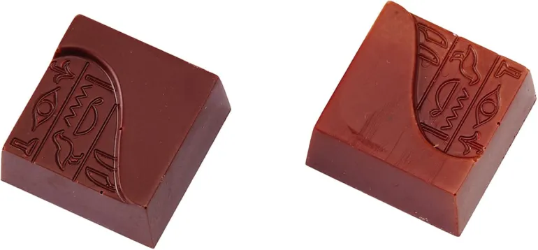 Moule chocolat carré hiéroglyphe
