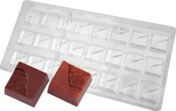 Moule chocolat carré hiéroglyphe