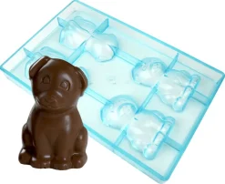 Moule chocolat chiot