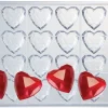 Moule chocolat coeur diamant