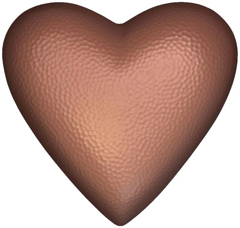 Moule chocolat 1 coeur 17 x 18 cm