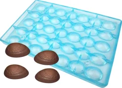 Moule chocolat 35 coquilles