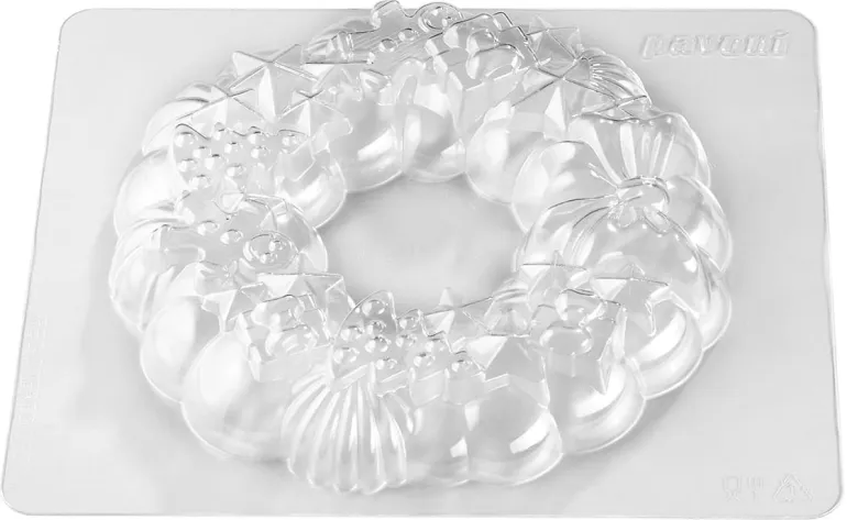 Moule chocolat couronne de Noël Pavoni