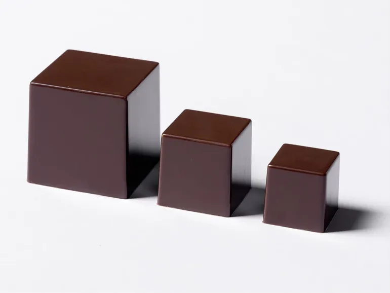 Moule chocolat cube 2 x 2 cm Pavoni