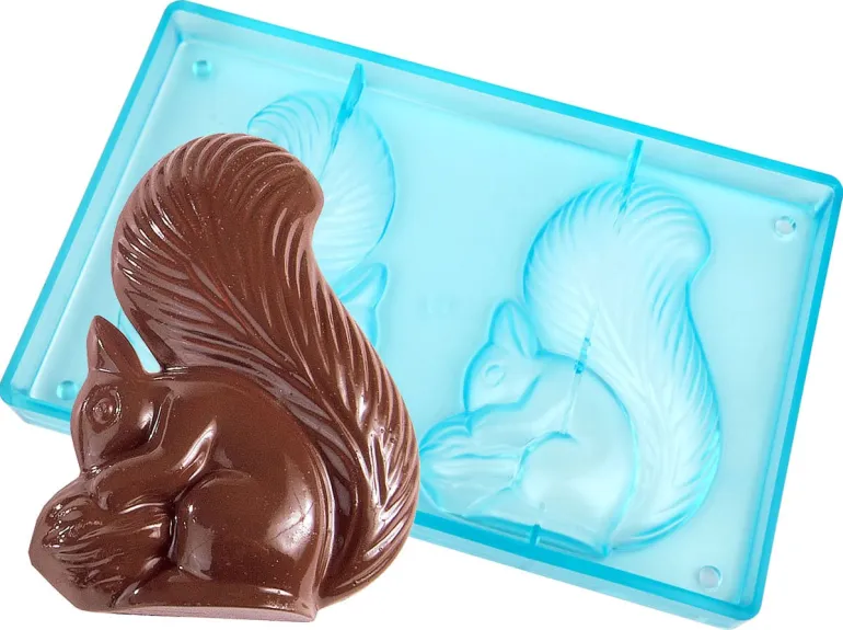 Moule chocolat écureuil
