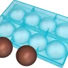 Moule chocolat 8 demi-sphères Ø 6 cm