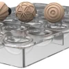 Moule chocolat 24 demi-sphères Ø 3,1 cm