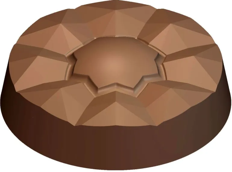 Moule chocolat 24 diamants étoilés