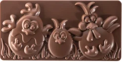 Moule chocolat Easter Friends 3 tablettes Pavoni