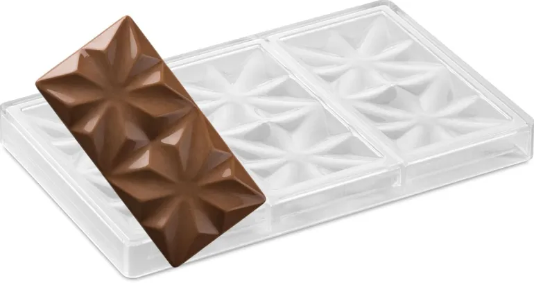 Moule chocolat Edelweiss 3 tablettes Pavoni